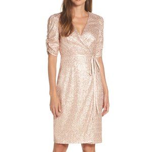 Eliza J Sequin Cocktail Dress (Tags Attached)
